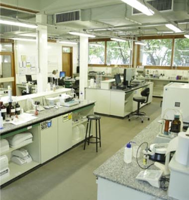 Aulas demonstrativas nos Laboratórios da Celulose Riograndense