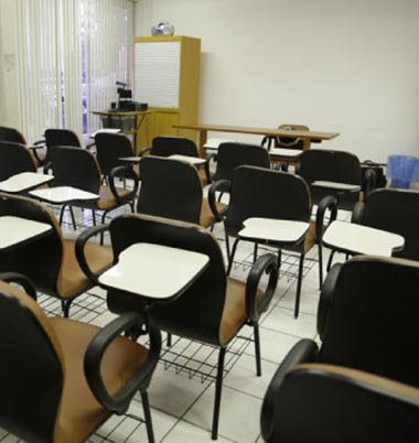 Aulas no Centro de Treinamento da Celulose Riograndense